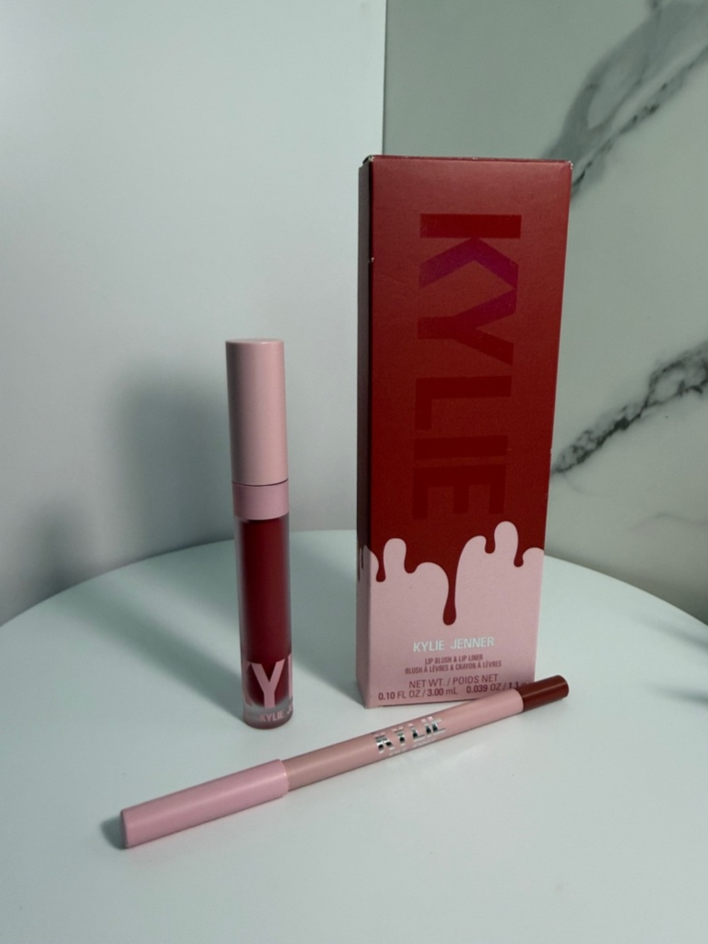 Kylie Lip Kit Matte Liquid | 329 CATEGORY IS LIPS | Liquid Lipstick & Liner Set